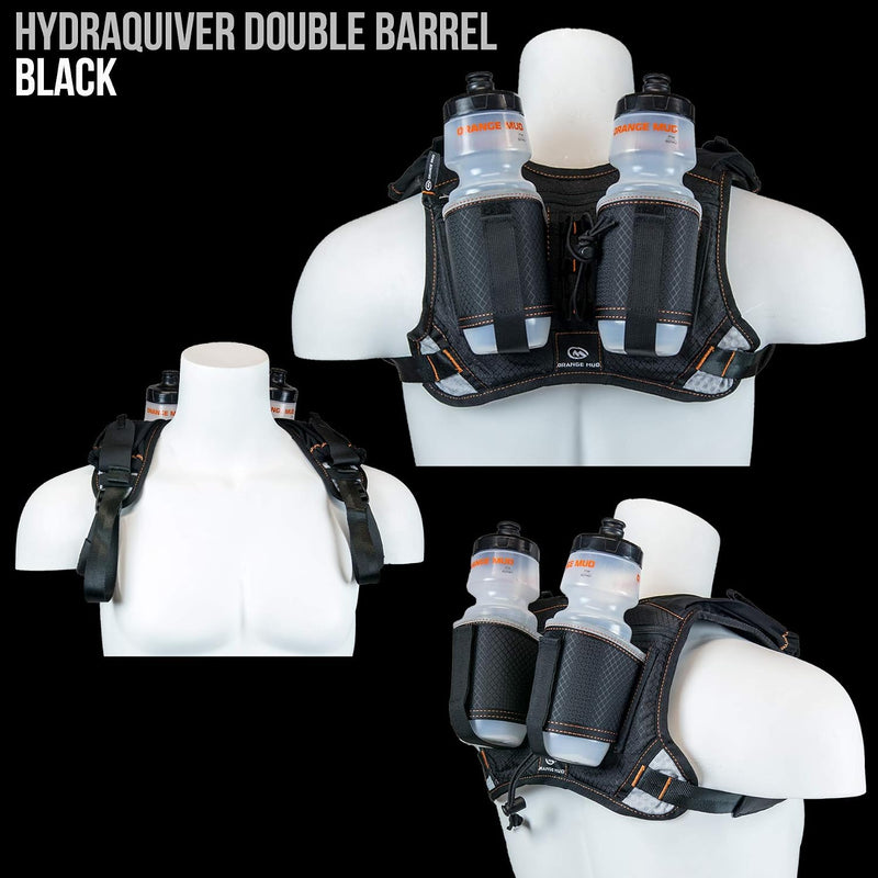 Load image into Gallery viewer, Orange Mud - HydraQuiver Double Barrel Hydration Pack - Running Vest
