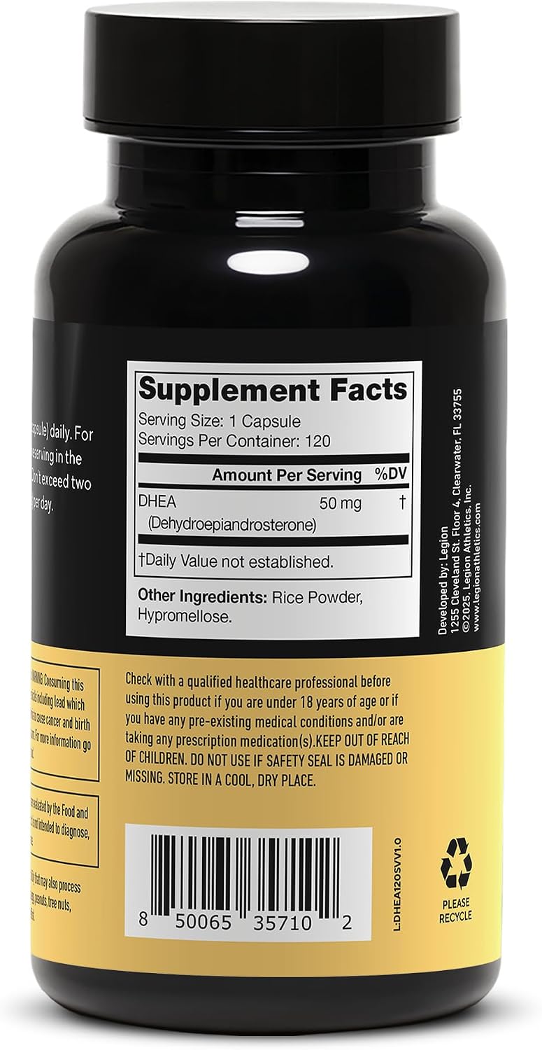 Load image into Gallery viewer, Legion Athletics - DHEA - Hormone Support
