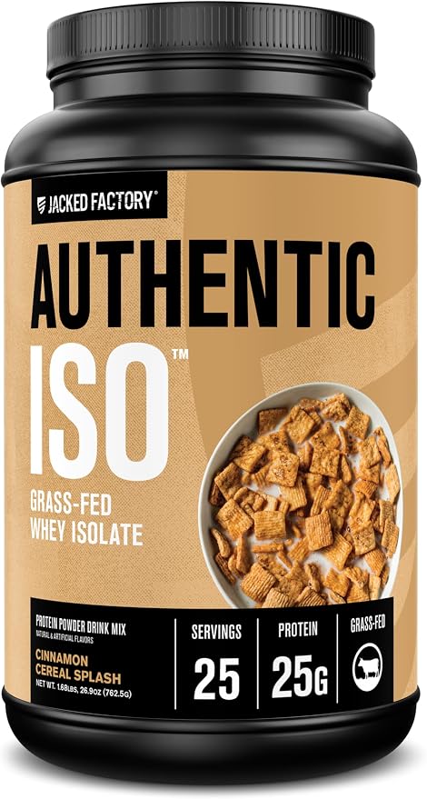 Load image into Gallery viewer, Jacked Factory - Authentic ISO Whey Protein Isolate - Cinnamon Cereal Splash
