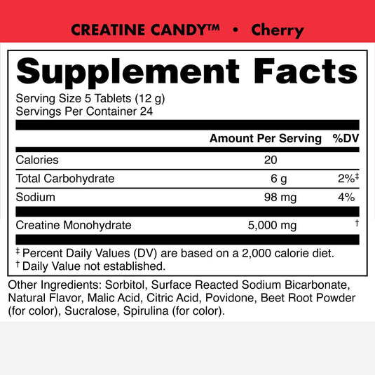 Bucked Up - Creatine Candy