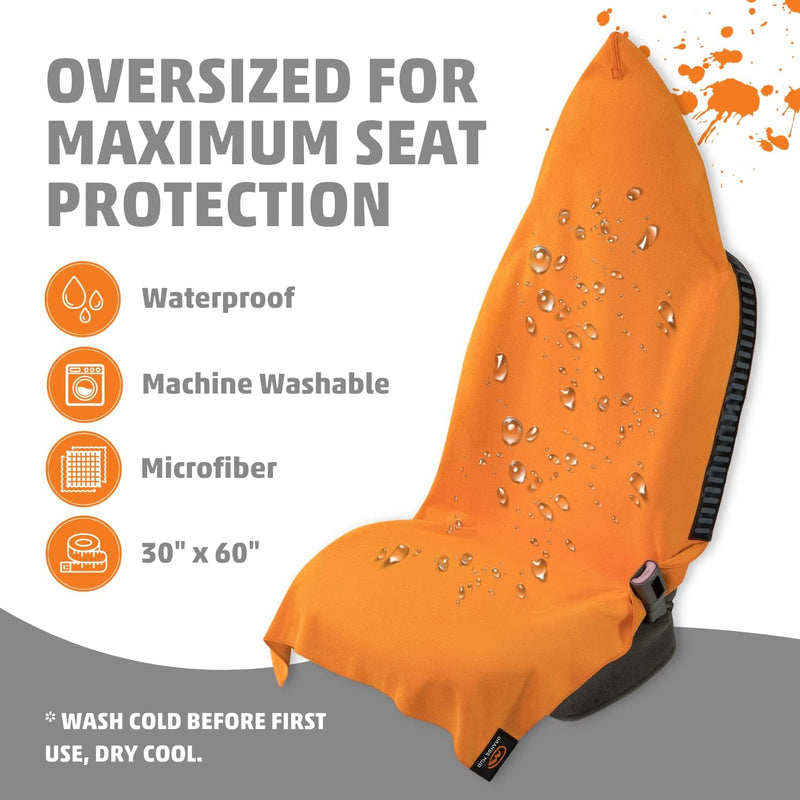 Load image into Gallery viewer, Orange Mud - Transition Wrap Extreme: Waterproof Seat Cover and Changing Towel - Sport Towel
