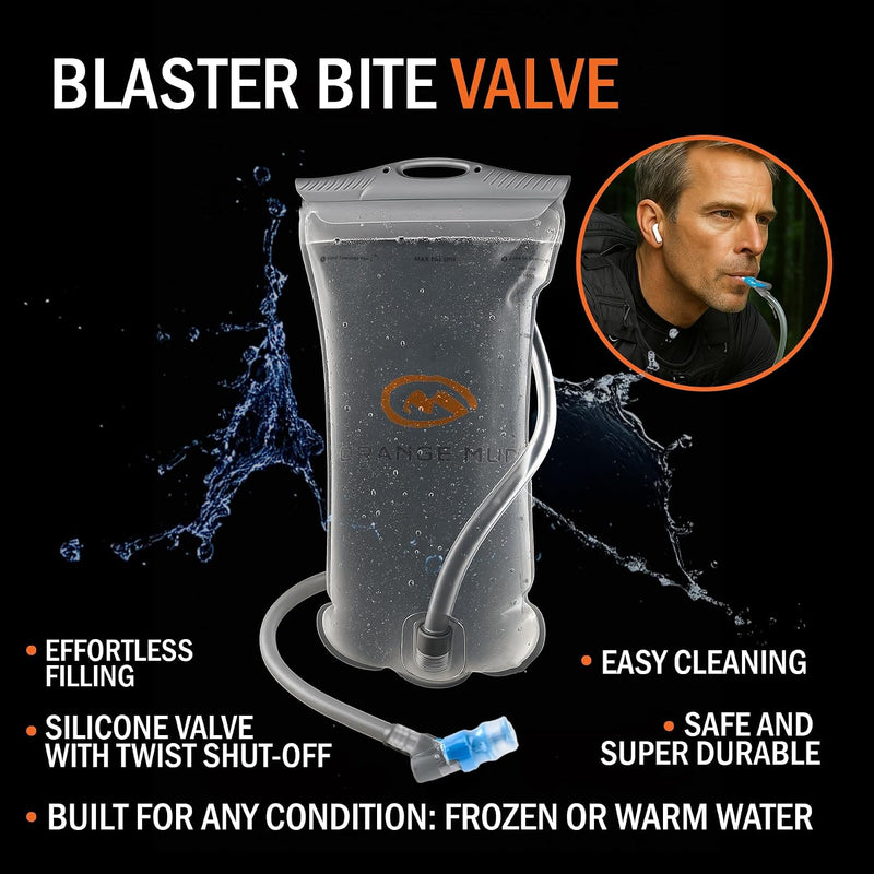 Load image into Gallery viewer, Orange Mud - HydraPak Bladder 1.5L Elite with Quick Disconnect and Blaster Valve - Hydration Bladder
