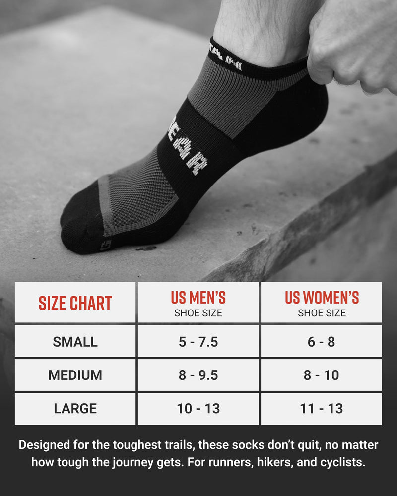 Load image into Gallery viewer, Mudgear - Spartan by MudGear No-Show Sock
