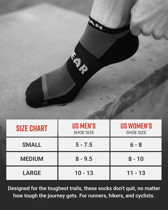 Mudgear - Spartan by MudGear No-Show Sock