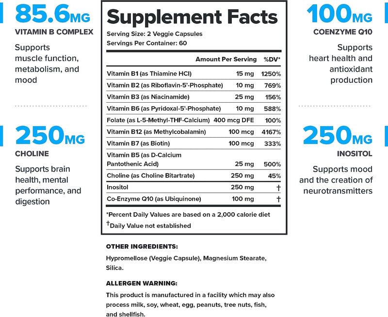 Load image into Gallery viewer, Legion Athletics - Vitamin B Complex
