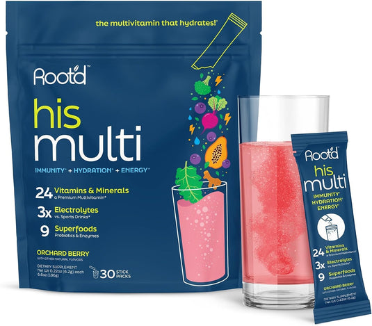 Root'd - Advanced Daily Nutrition for Him - Vitamins & Supplements