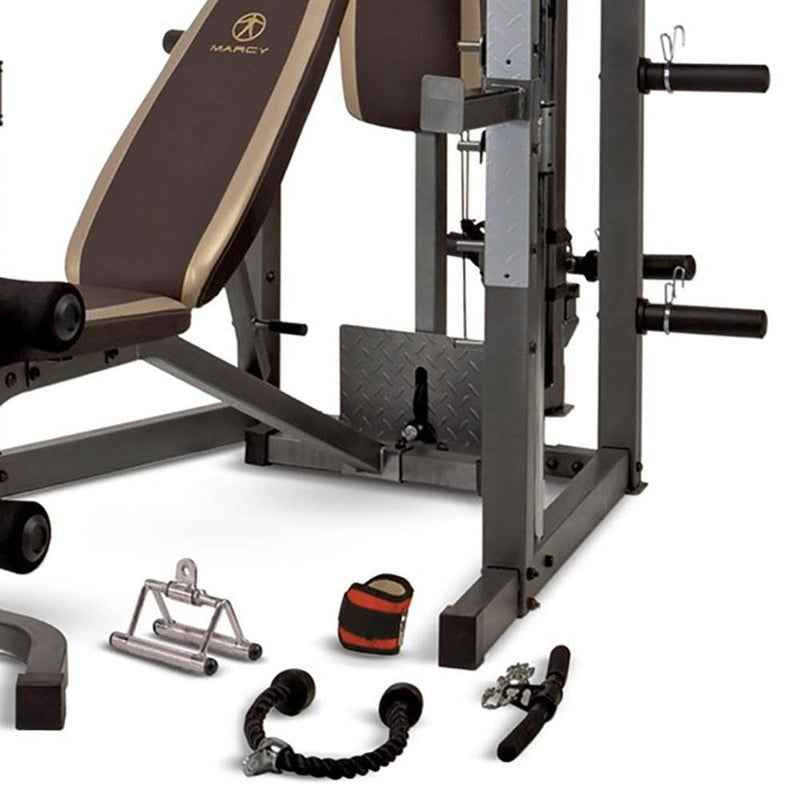 Load image into Gallery viewer, Marcy Combo Smith Heavy-Duty Total Body Strength Home Gym Workout Machine
