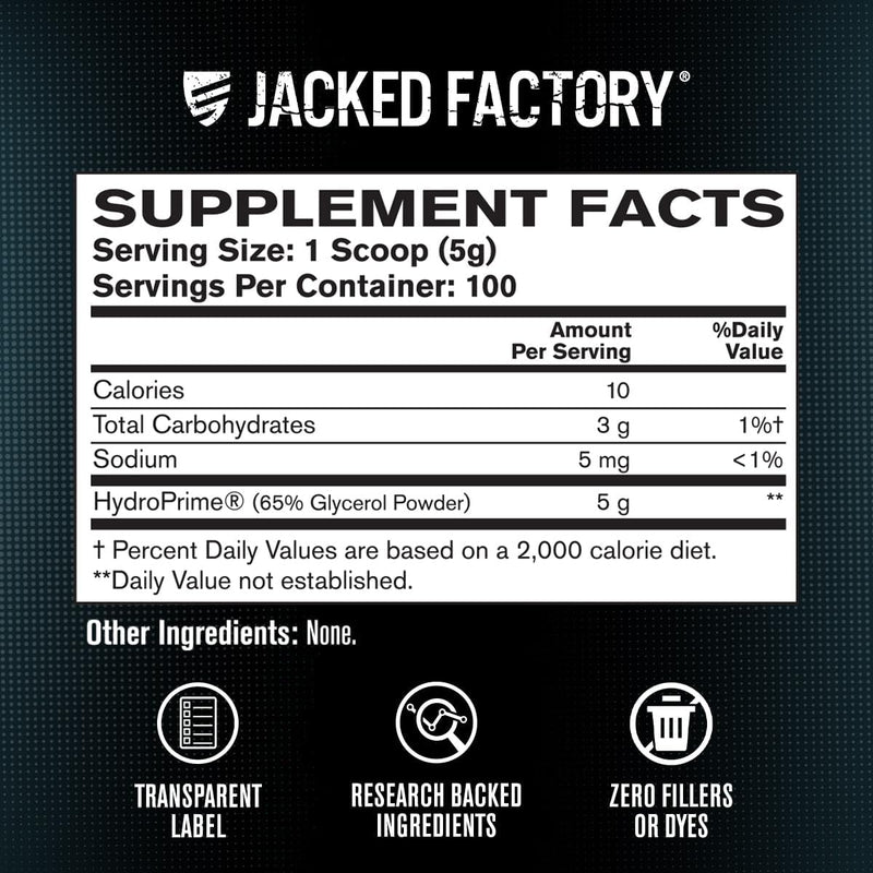 Load image into Gallery viewer, Jacked Factory - Glycerol Powder - Pre-Workout
