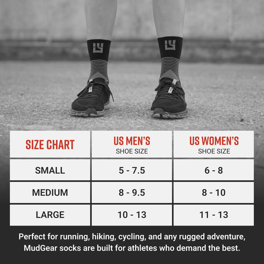 Mudgear - hybrid training sock (blue)