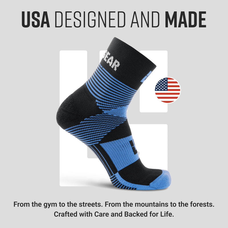 Load image into Gallery viewer, Mudgear - hybrid training sock (blue)
