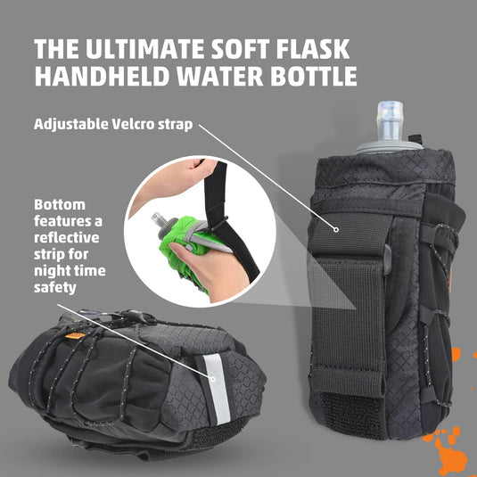 Orange Mud - Running Water Bottle Handheld - Handheld Hydration