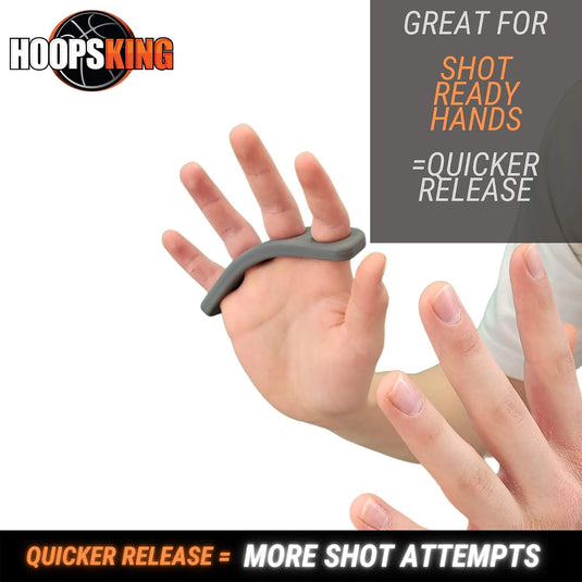 HoopsKing - Basketball Shot Finger Spacer Training Aid - Agility Equipment