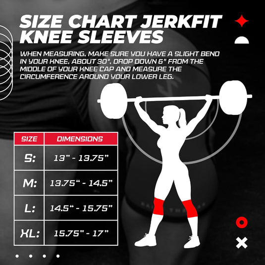 JerkFit - Reversible Knee Sleeves (Pair)
