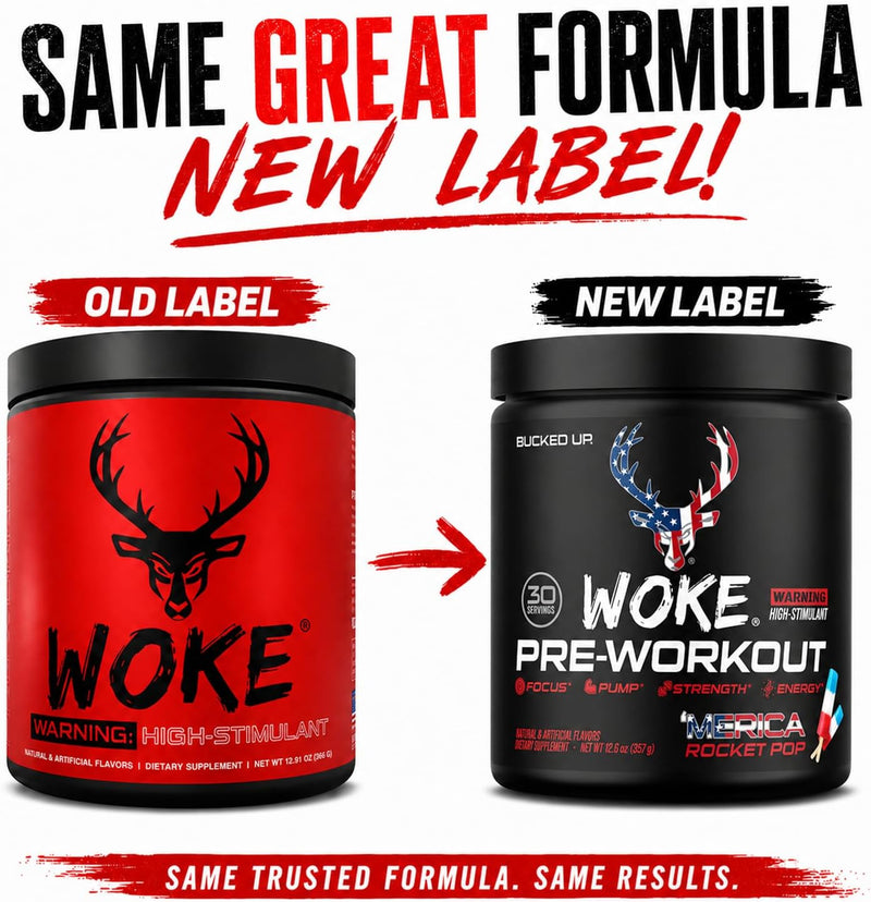 Load image into Gallery viewer, Bucked Up - Woke AF Pre-Workout
