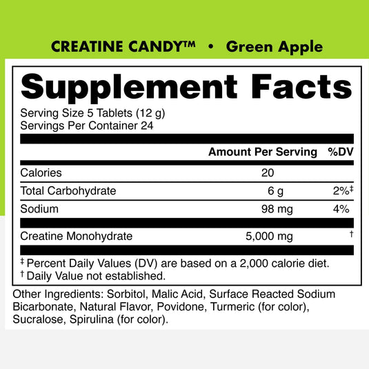 Bucked Up - Creatine Candy