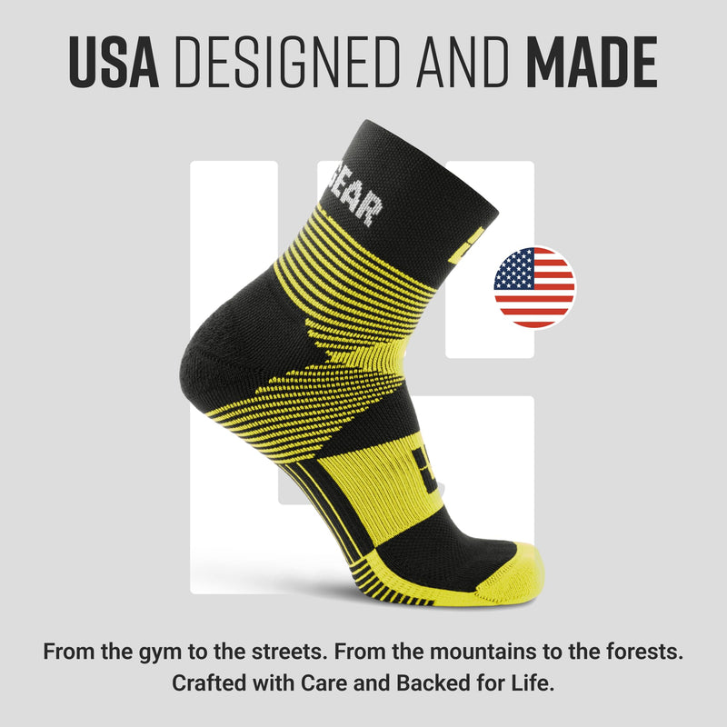 Load image into Gallery viewer, MudGear - Hybrid Training Sock (Yellow)
