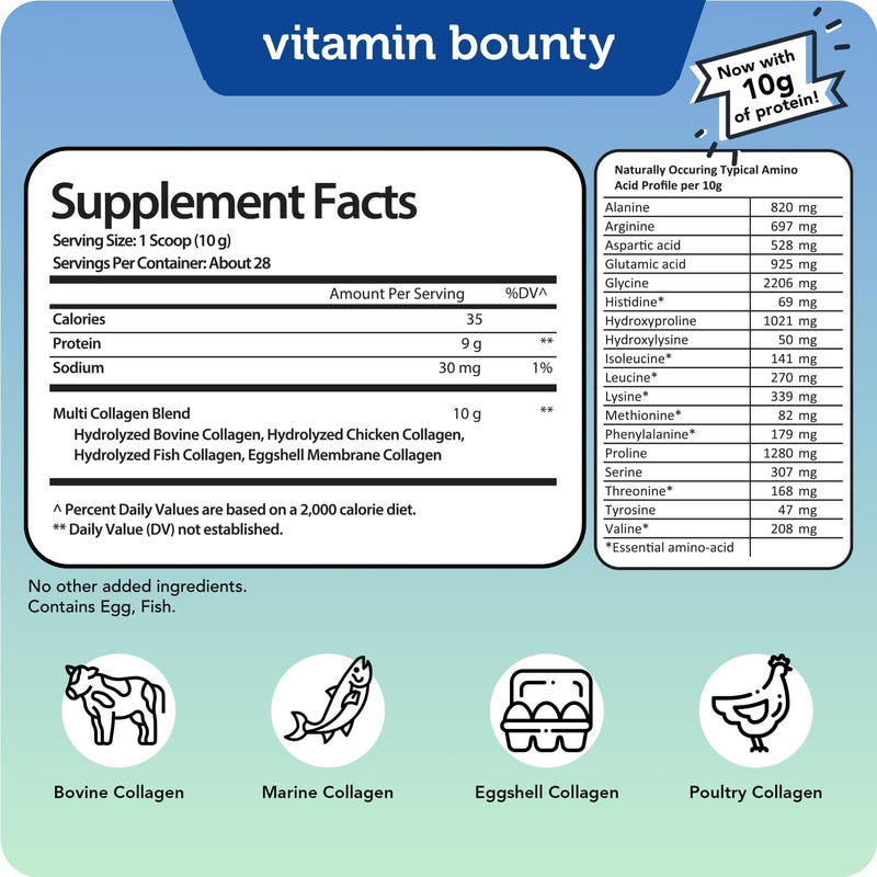 Load image into Gallery viewer, Vitamin Bounty - Multi Collagen Complex + - Vitamins &amp; Supplements
