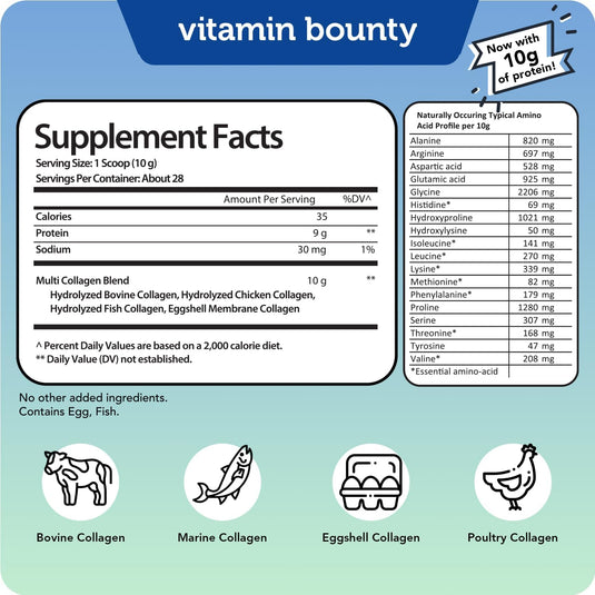 Vitamin Bounty - Multi Collagen Complex + - Vitamins & Supplements