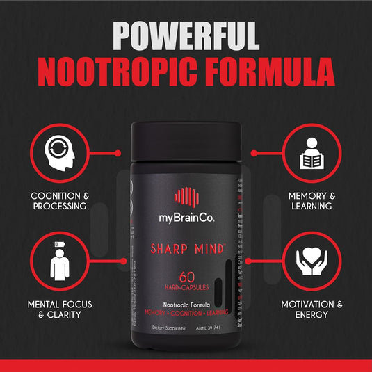 myBrainCo. - SHARP MIND™ - Vitamins & Supplements