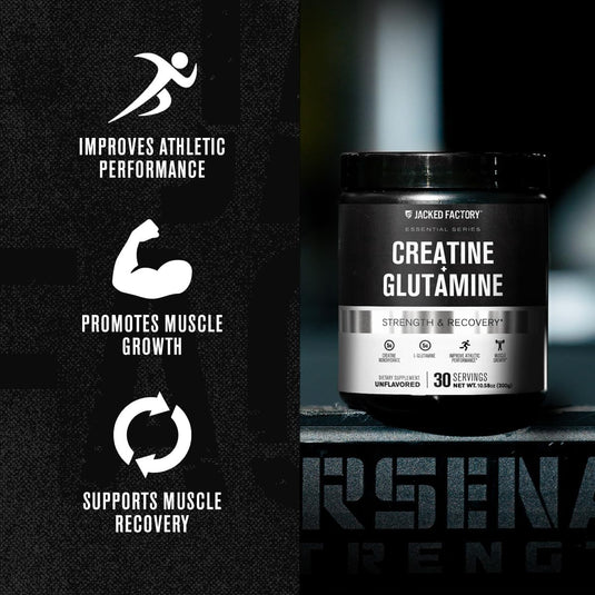 Jacked Factory - Creatine + Glutamine