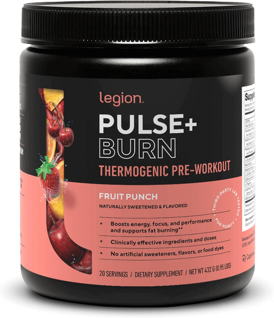 Legion Athletics - Pulse Burn Thermogenic Pre-Workout