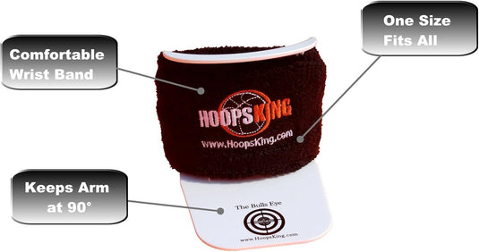 HoopsKing - Bulls Eye Basketball Shooting Aid - Agility Equipment