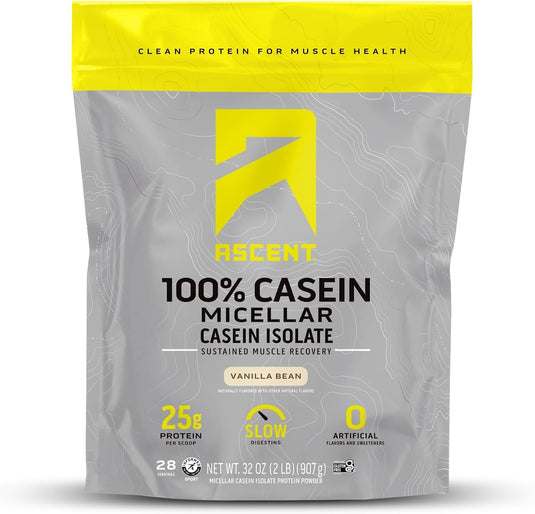 Ascent - Micellar Casein - Vanilla Bean