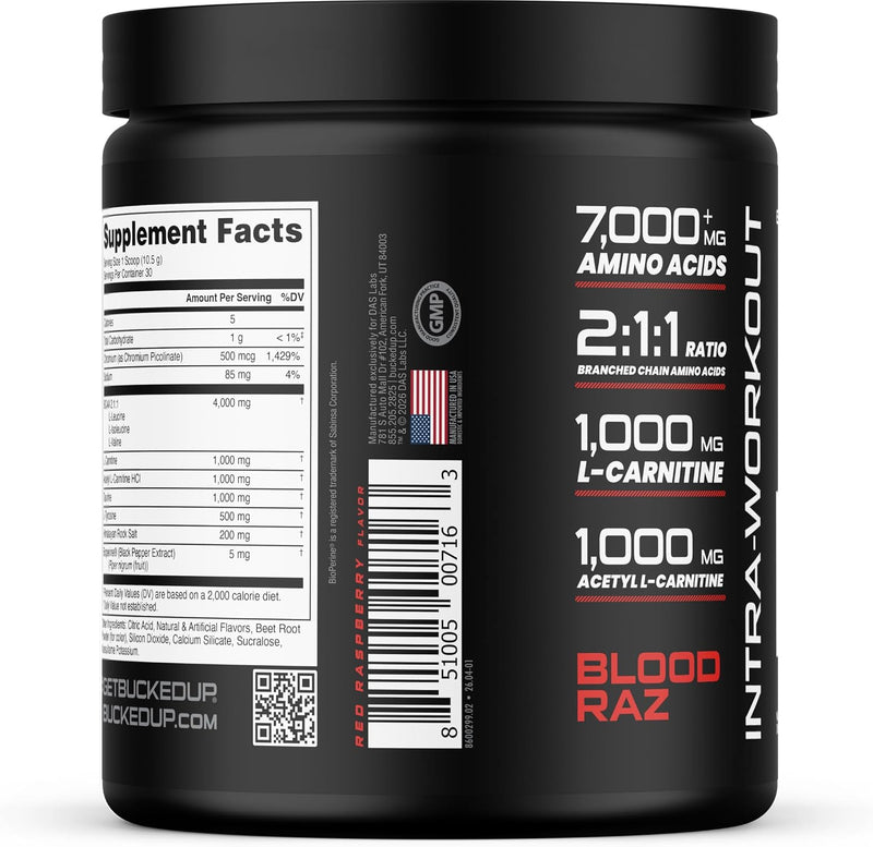 Load image into Gallery viewer, Bucked Up - RACKED BCAA
