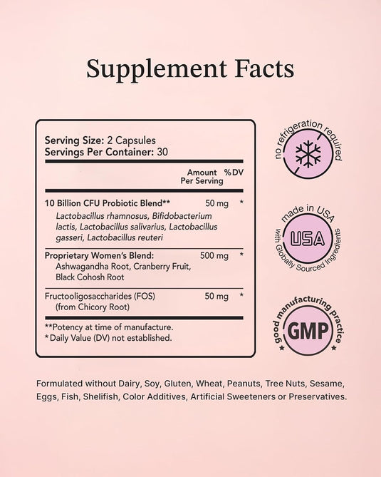Vitamin Bounty - Women's Pro-Daily Probiotic - Vitamins & Supplements