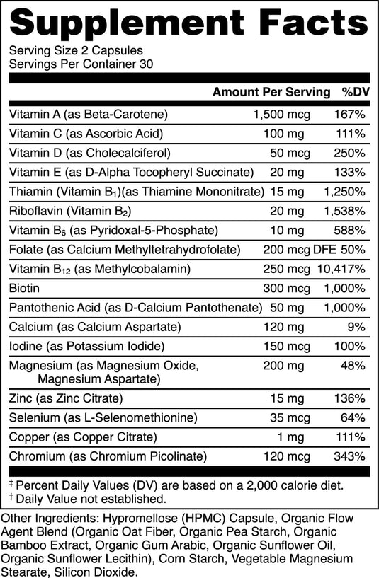 Bucked Up - STAG Multivitamin