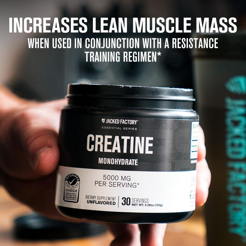 Load image into Gallery viewer, Jacked Factory - Creatine Monohydrate Powder
