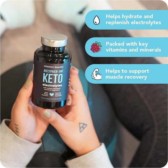 Vitamin Bounty - Recover On Keto Electrolyte Capsules