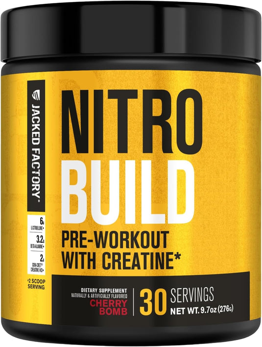 Jacked Factory - Nitrosurge Build - Pre-Workout