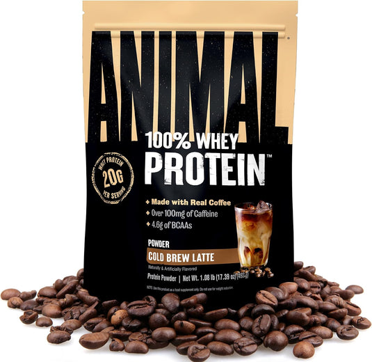 Animal Whey Cold Brew Latte - Protein Supplements