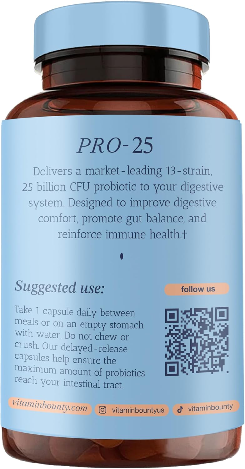 Load image into Gallery viewer, Vitamin Bounty - Pro-25 Probiotic - Vitamins &amp; Supplements
