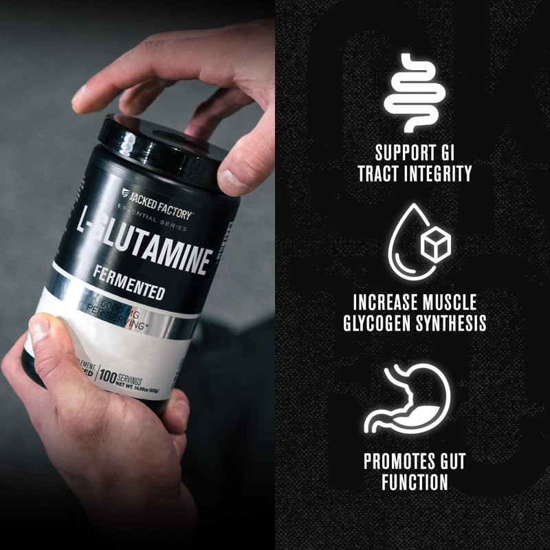 Load image into Gallery viewer, Jacked Factory - L-Glutamine Fermented - Amino Acid
