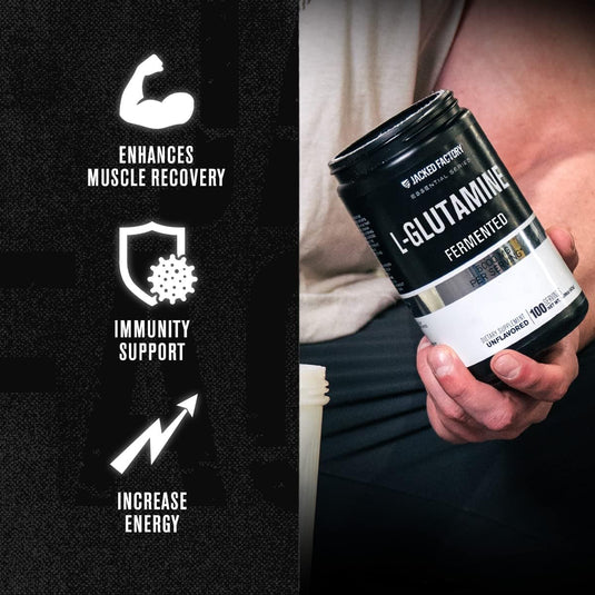 Jacked Factory - L-Glutamine Fermented - Amino Acid