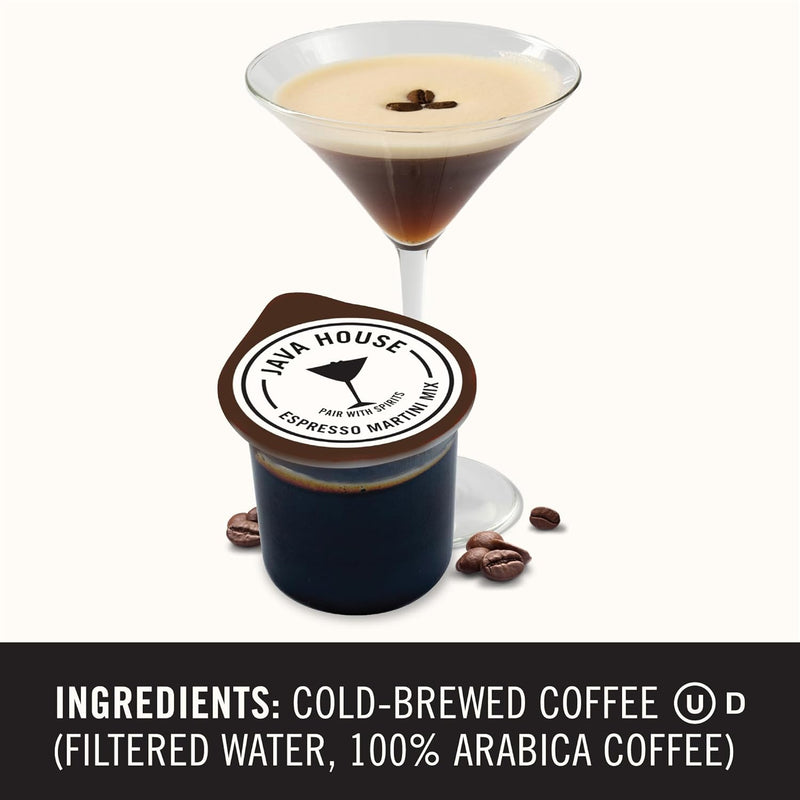 Load image into Gallery viewer, Java House Cold Brew Espresso Martini Mix - Peel and Pour Pods
