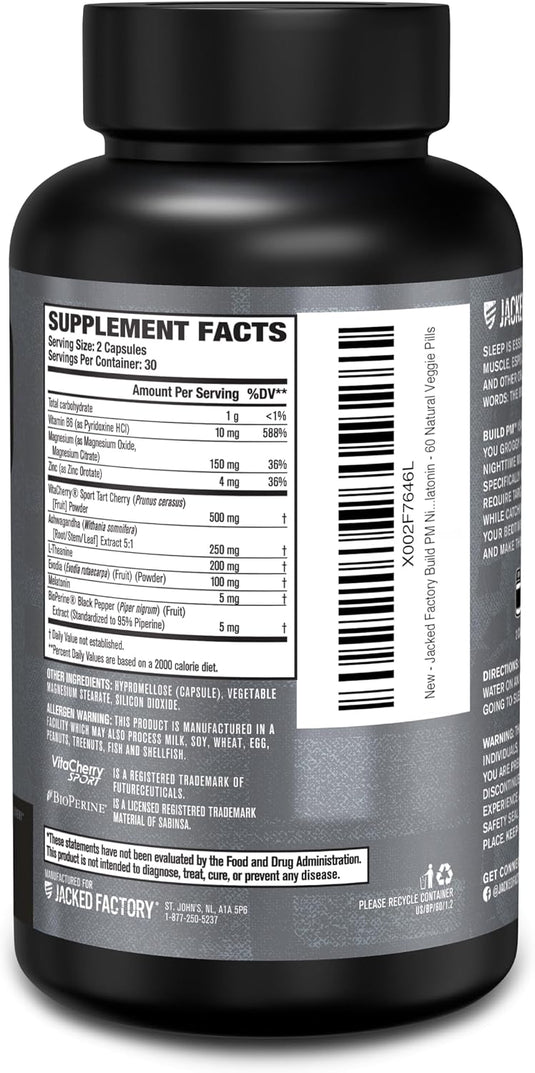 Jacked Factory - Build PM - Muscle Builder