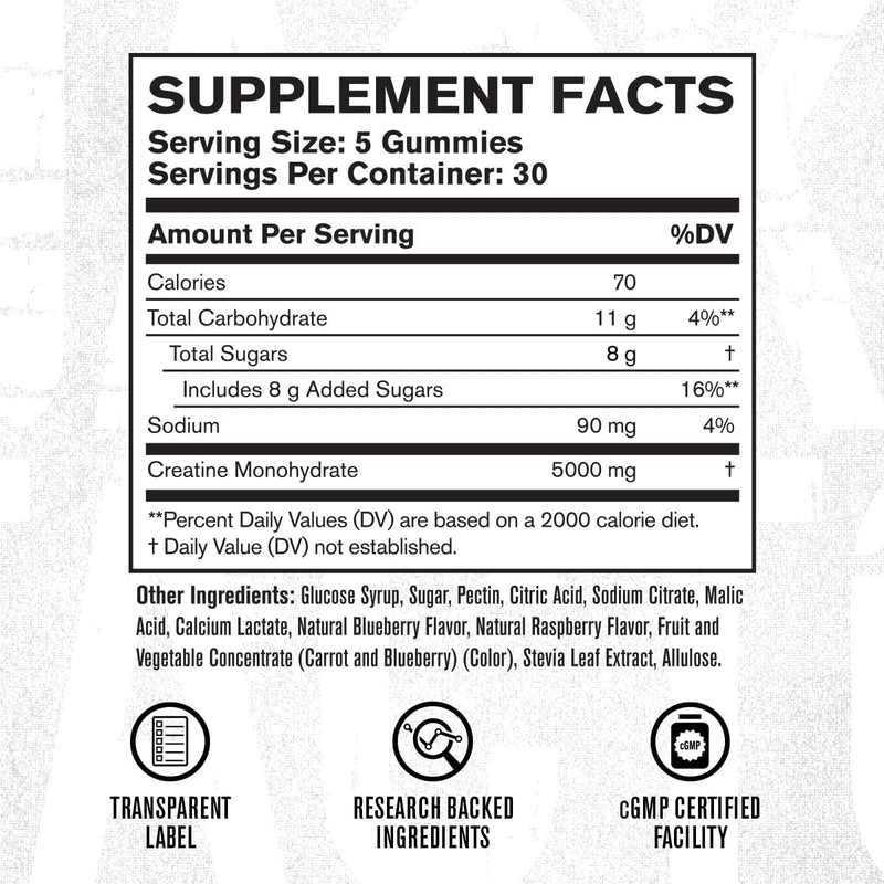 Load image into Gallery viewer, Jacked Factory - Creatine Gummies
