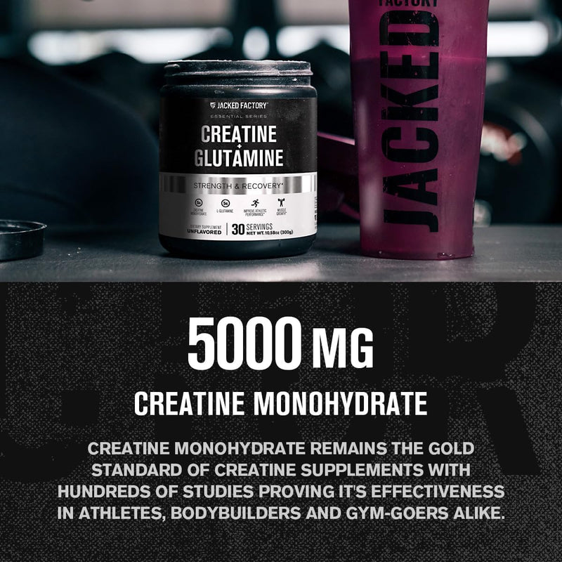 Load image into Gallery viewer, Jacked Factory - Creatine + Glutamine
