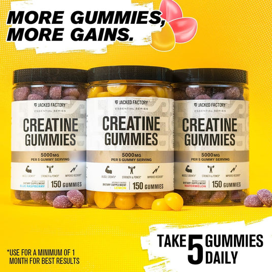 Jacked Factory - Creatine Gummies