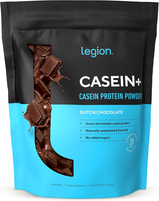 Legion Athletics - Grass-Fed Casein+ Protein Powder - Animal Protein