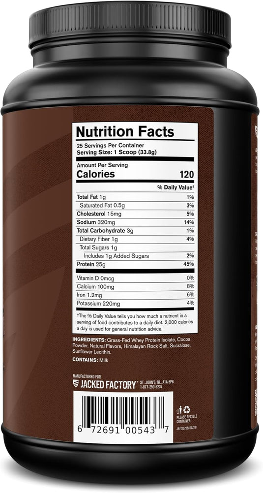 Jacked Factory - Authentic ISO Whey Protein Isolate