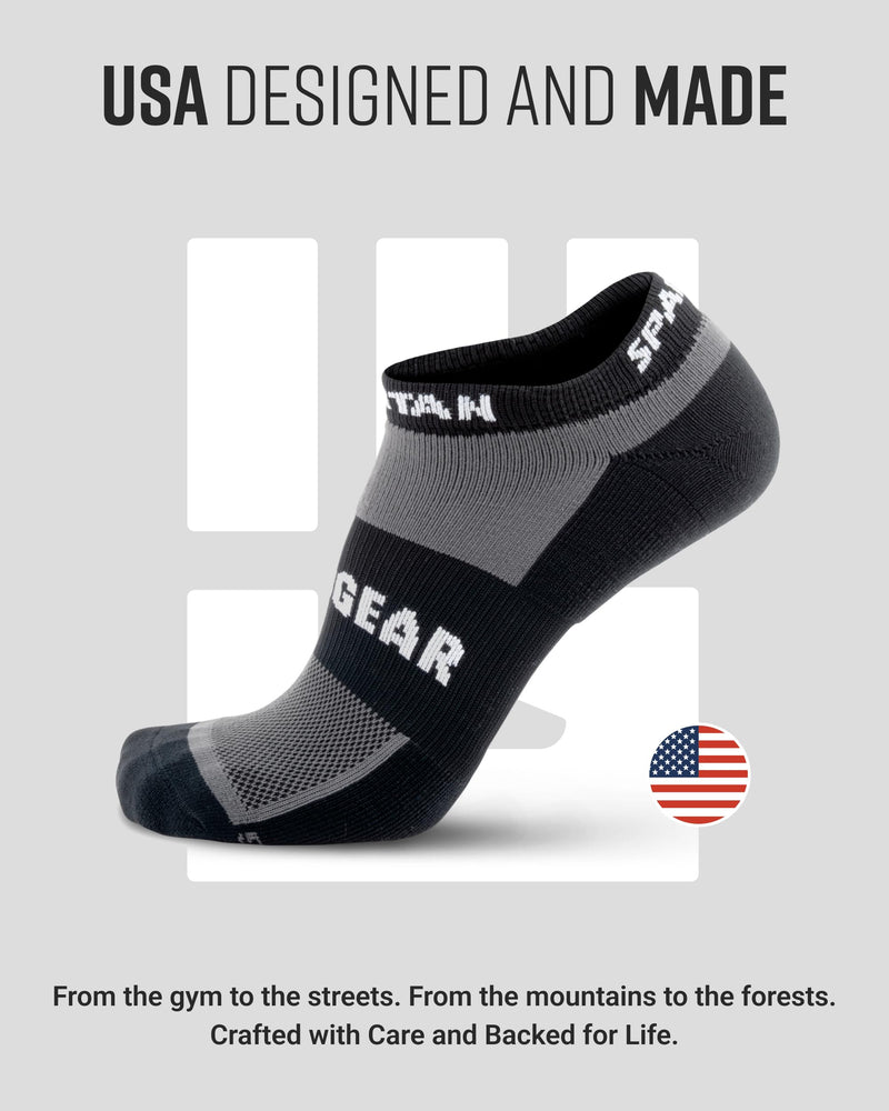 Load image into Gallery viewer, SPARTAN by MudGear No-Show Sock
