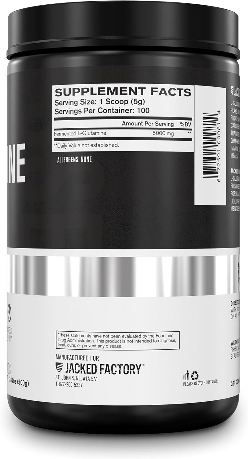 Load image into Gallery viewer, Jacked Factory - L-Glutamine Fermented - Amino Acid
