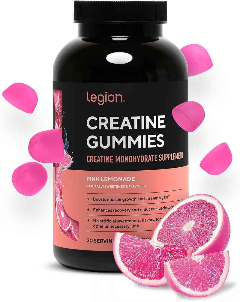 Load image into Gallery viewer, Legion Athletics - Creatine Monohydrate Gummies - Pink Lemonade
