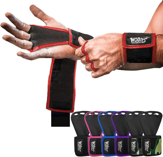 JerkFit - Wodies Workout Gloves (Pair) for Bodybuilding, Fitness and Crossfit Gloves