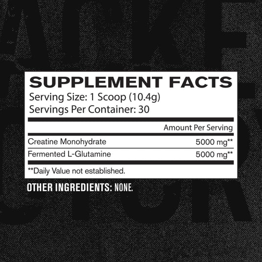 Jacked Factory - Creatine + Glutamine