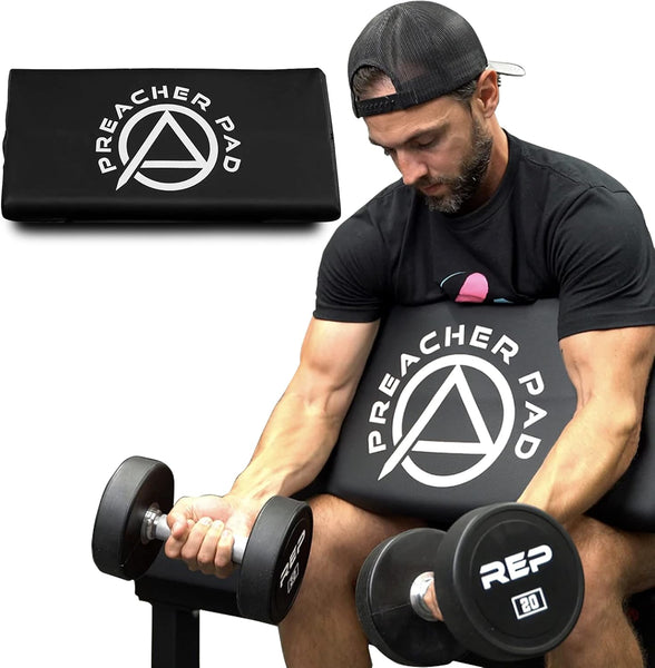 Preacher Pad Barbell Curl - Compact Home Gym | AbMat – Living.Fit